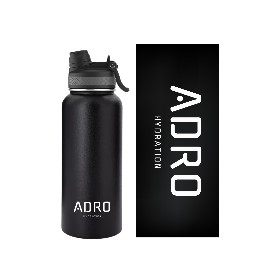 ADRO Metal Insulated Water Bottle - 32oz