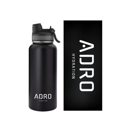 ADRO Metal Insulated Water Bottle - 32oz