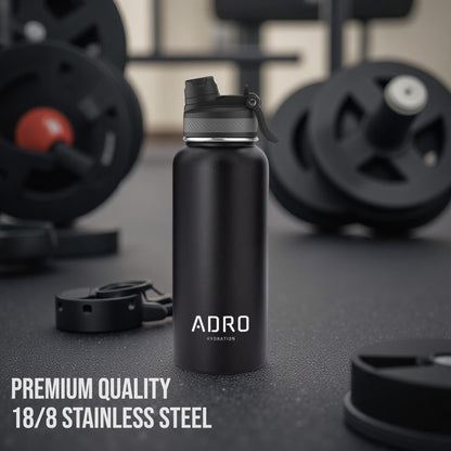ADRO Metal Insulated Water Bottle - 32oz